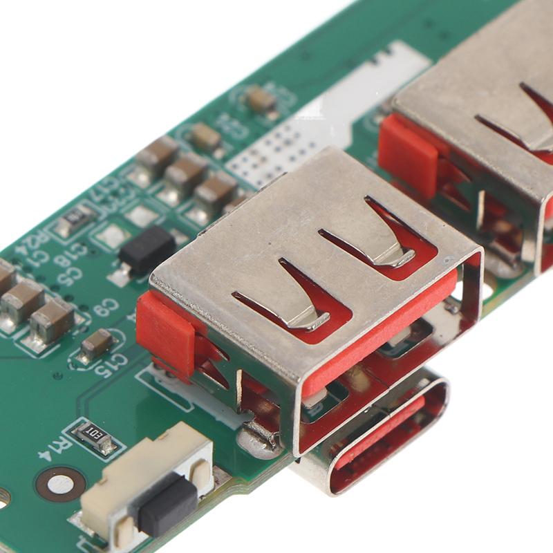 22.5W Fast Charging Module Power Bank Motherboard With Digital Display For Ternary Lithium Battery Pd Qc Quick Charge Module