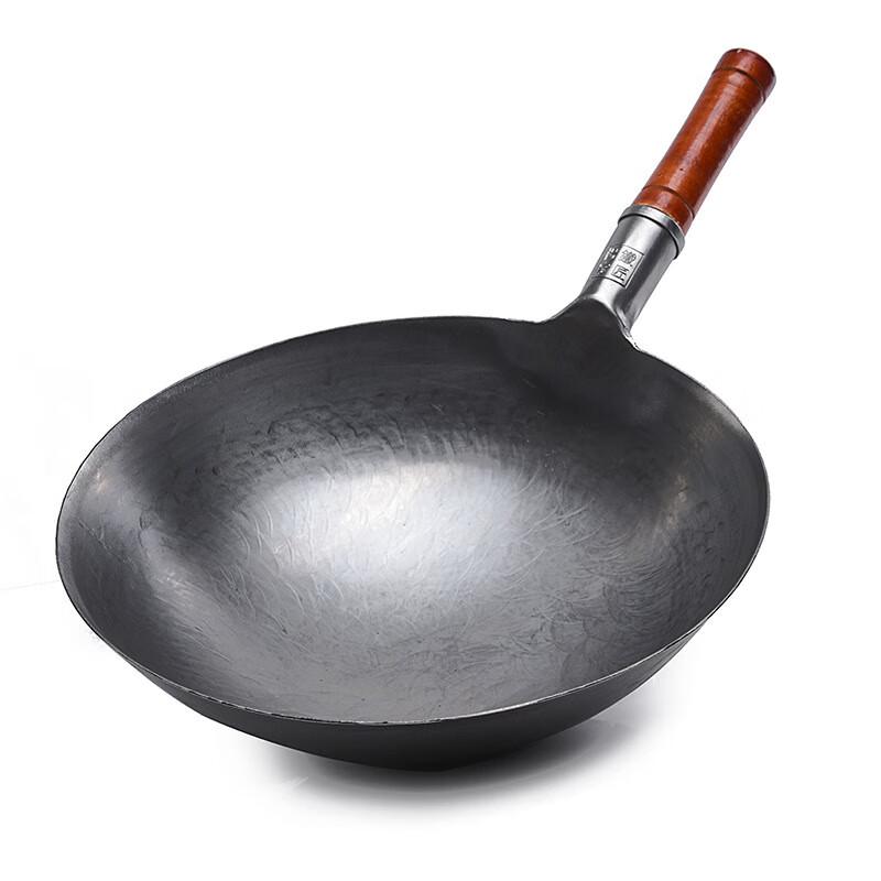 

Yingtang Traditional Cast Iron Flat-Bottom Stir-Fry Pan
