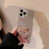 Niche Cute Facial Mask Cat and Dog 16 Suitable for IPhone14promax Apple 11 Couple 15 Mirror Mobile Phone Case 12