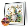 Easter Garden Gnome Decor Home Decoration Art Handmade Craft 5D DIY Partial Special Shaped Drill Diamond Painting Kit 30*30CM