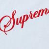 Supreme Cursive Polo Light Blue