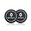 2Pcs Car Anti Slip Coaster Anti-noise Water Cup Pad Cushion Car Accessories For Renault Dacia Koleos Clio Laguna 2 Megane 2 3 Duster Logan