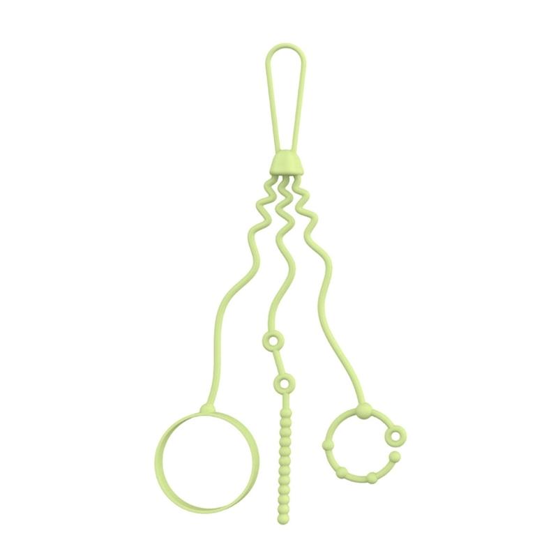 Silicone Pacifier Chain Adjustable Baby Bottle Toy Straps 280mm for Strollers