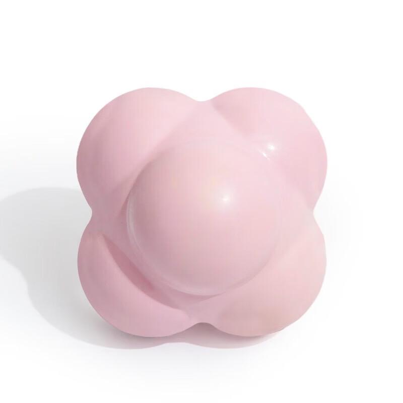 EETOYS Hexagonal Solid Rubber Dog Chew Ball