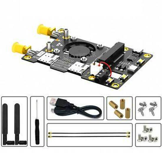 

Плата розширення Raspberry Pi 3G/4G та LTE Mini PCIe для Samsung ARTIK/Rock64