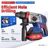 NANWEI 2J Electric Hammer Drill, 1050 Rpm, Drilling Range 4-14 Mm