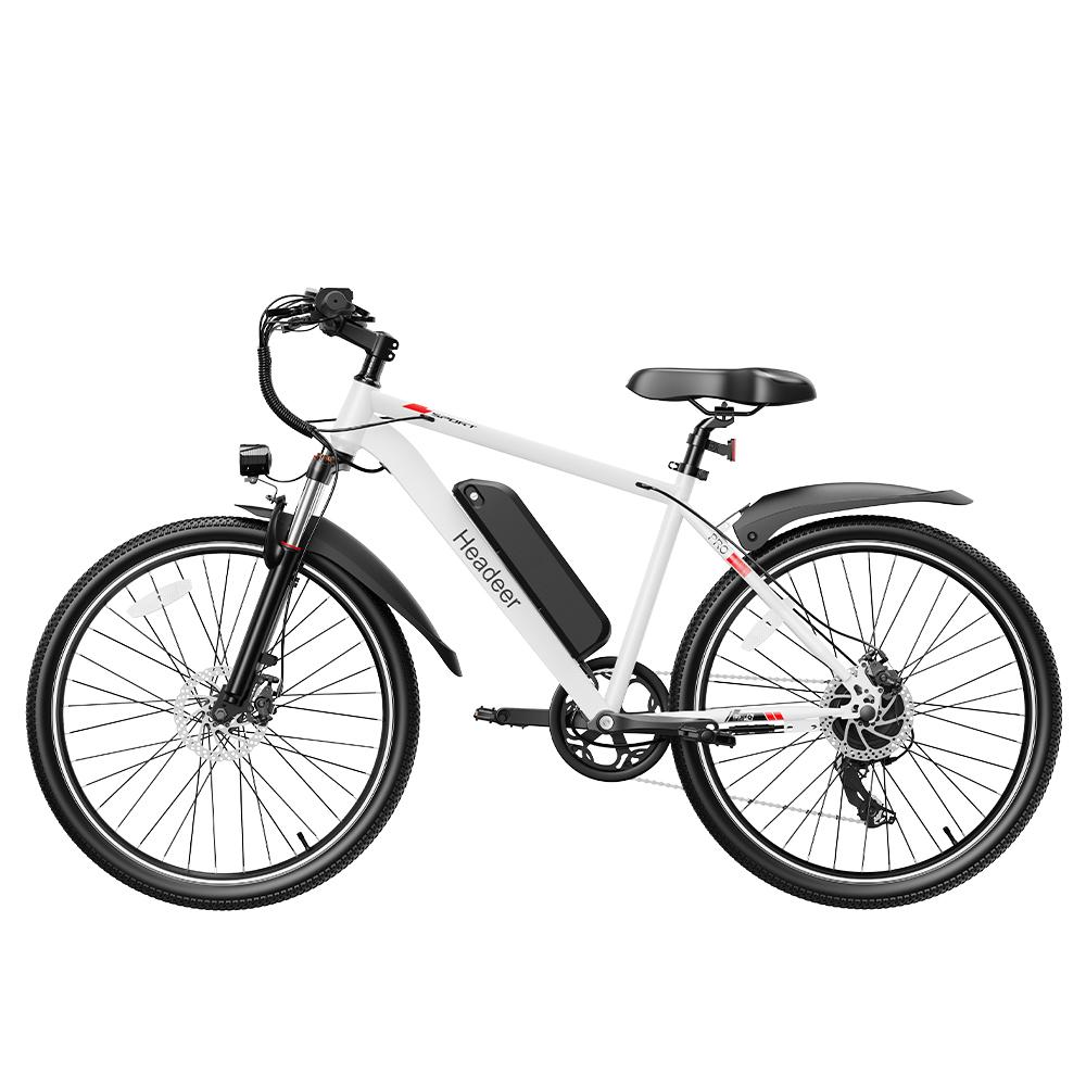 HEADEER BK1350 26" Commuter Electric Bicycle,500W Motor,48V 15Ah Lithium Battery, 35KM/H, City Commuter E-Bike for Adults,APP Smart Control