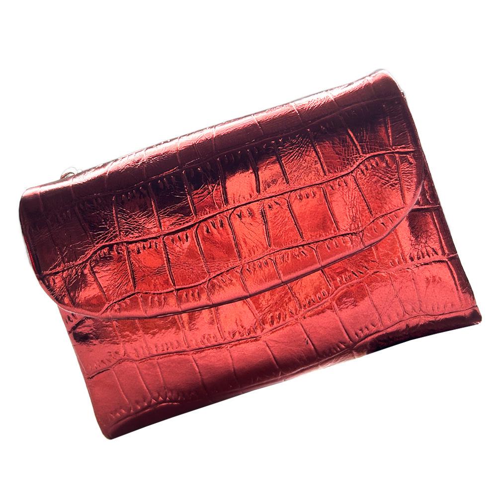 Damen Echtleder High-End Kurze Geldbörse - Weiches Rindsleder, Diebstahlsicher, Großes Fassungsvermögen