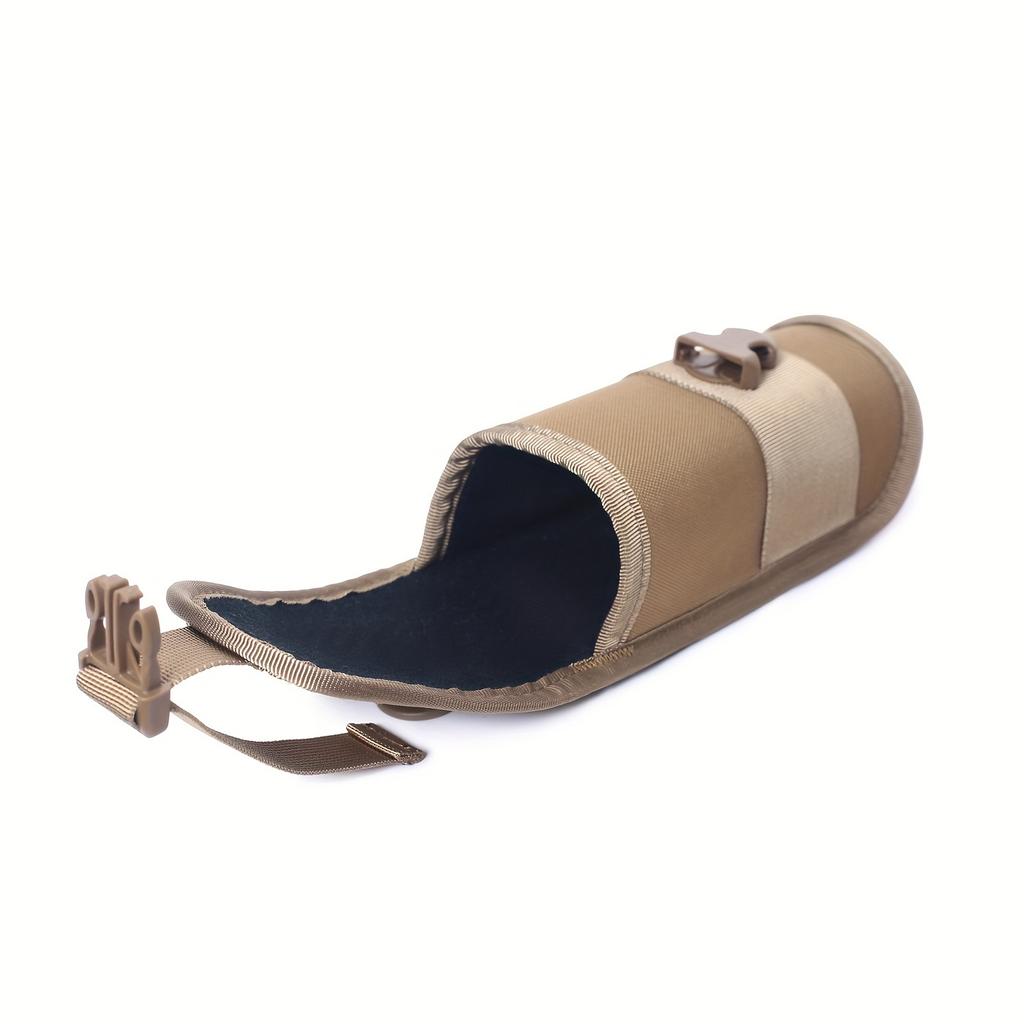 1pc Durable 600D Eyeglasses Bag, Outdoor Glasses Case Molle Pouch, Goggles Storage Box Men Shades Case