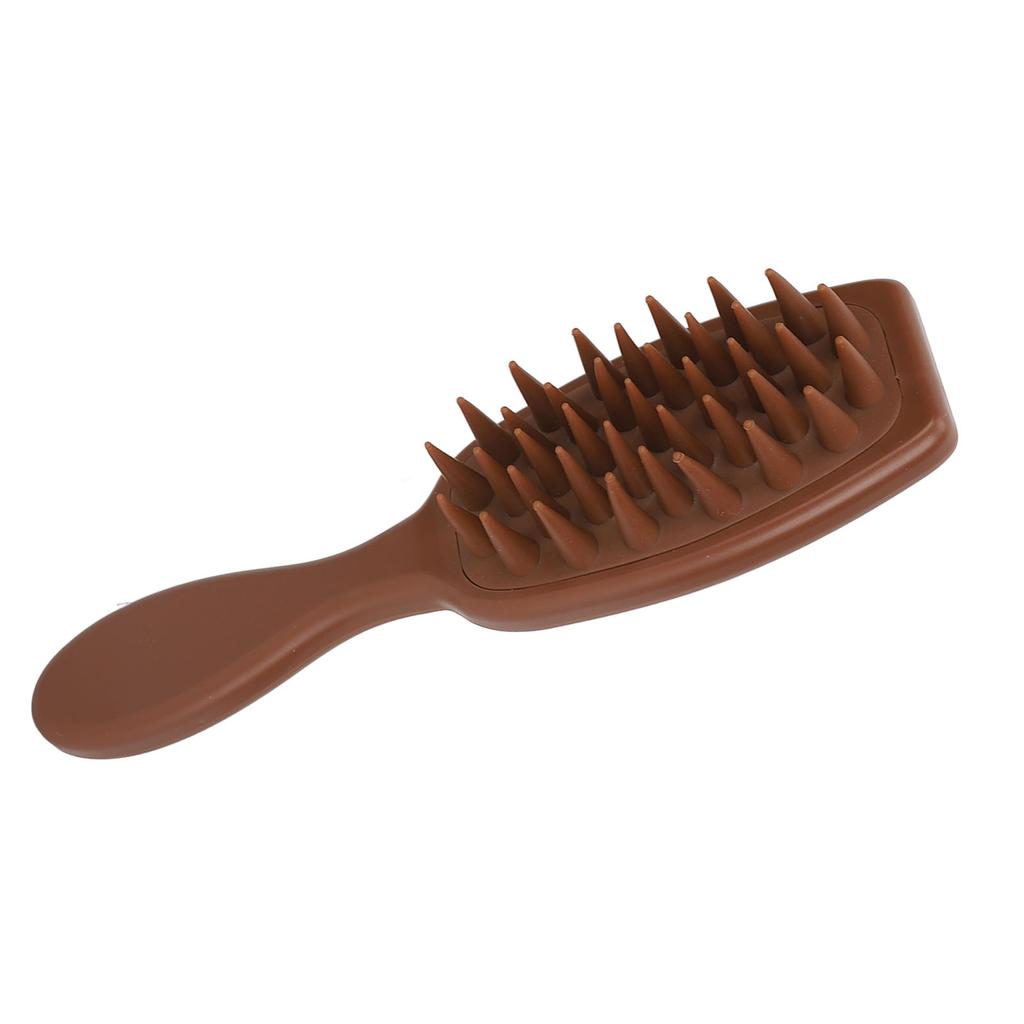 4pcs Hair Scalp Massager Shampoo Brush Silicone Handle Improve Hair Growth Dandruff Removal Scalp Scrubber Brush