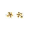 FINDELISE Signature Daisy Onyx Earrings