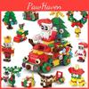 Reindeer Claus Santa Christmas Series Building Blocks Puzzle Toys Children Gifts