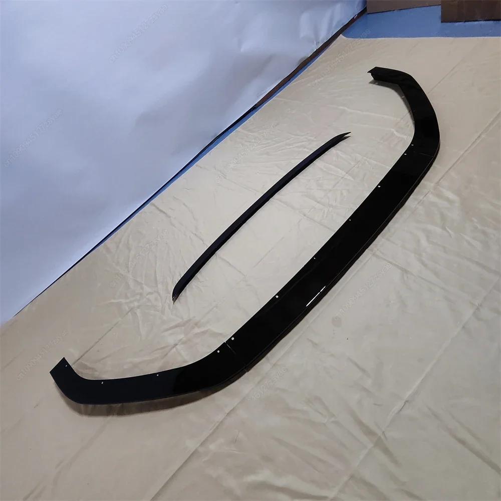 TCR Front Bumper Lip Diffuser Splitter & Rear Roof Spoiler Wing For VW Golf 7 7.5 MK7 MK7.5 GTI GTD R 2013-2020 BodyKits Tuning