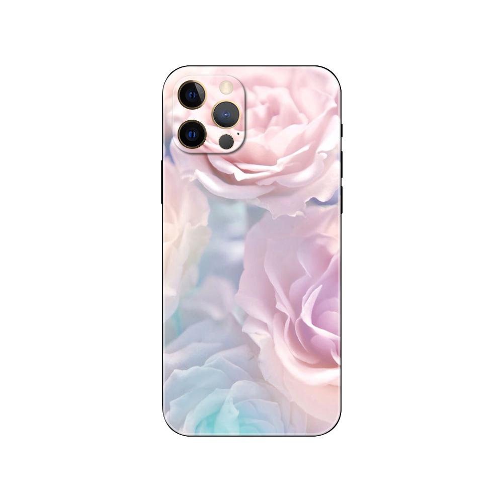 Red Butterfly On Roses Flower Phone Case for Iphone 2020se 6 6s 7 8 Plus X 10 XR XS 11 12 13 Mini Pro MAX Black Tpu Back Cover
