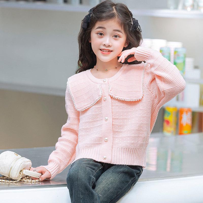 Женские осенние элегантные вязаные топы в корейском стиле 120 cm розовый