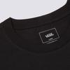 Vans Plain Minimalist Brand Logo Print Crew Neck Straight Fit Short Sleeve T-Shirt Men Tops Black VN000NWABLK1
