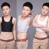 Girls Men Undershirt Breast Binders Chest Tank Top Slim Slim Flat Hook Waistcoat