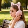 Winter Warme Katzenohren-Ohrenschützer Glitzerohren Plüsch-Ohrenschützer Für Frauen Verspielte Mädchen Ohrenschützer Kälteschutz Warm Heiß Für Draußen