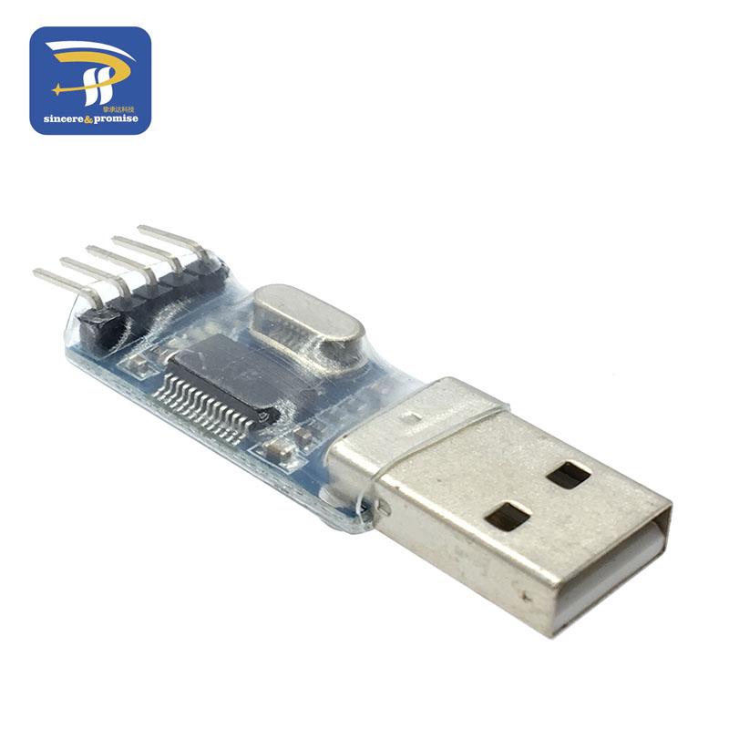 PL2303 USB To RS232 TTL Converter Adapter Module PL2303HX STC Microcontroller Brush Machine Board