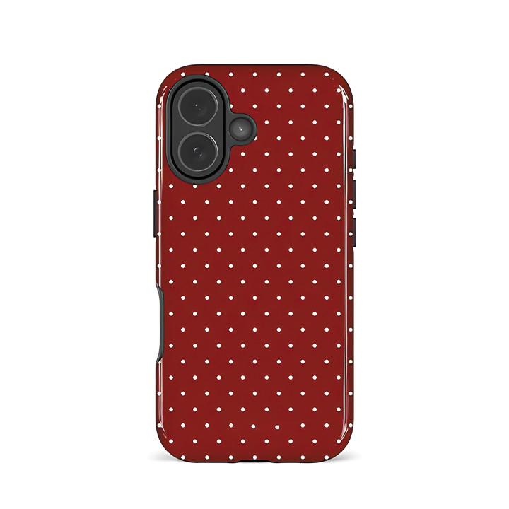 

Роскошный корейский чехол для iPhone 17 16 15 14 13 12 11 X XS XR Air Pro Max Plus с горошком, роскошная двухслойная задняя крышка iPhone 15 ProMax