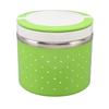 Round Insulated Lunch Box Leakage Proof Portable Large Thermal Food Container for School Office