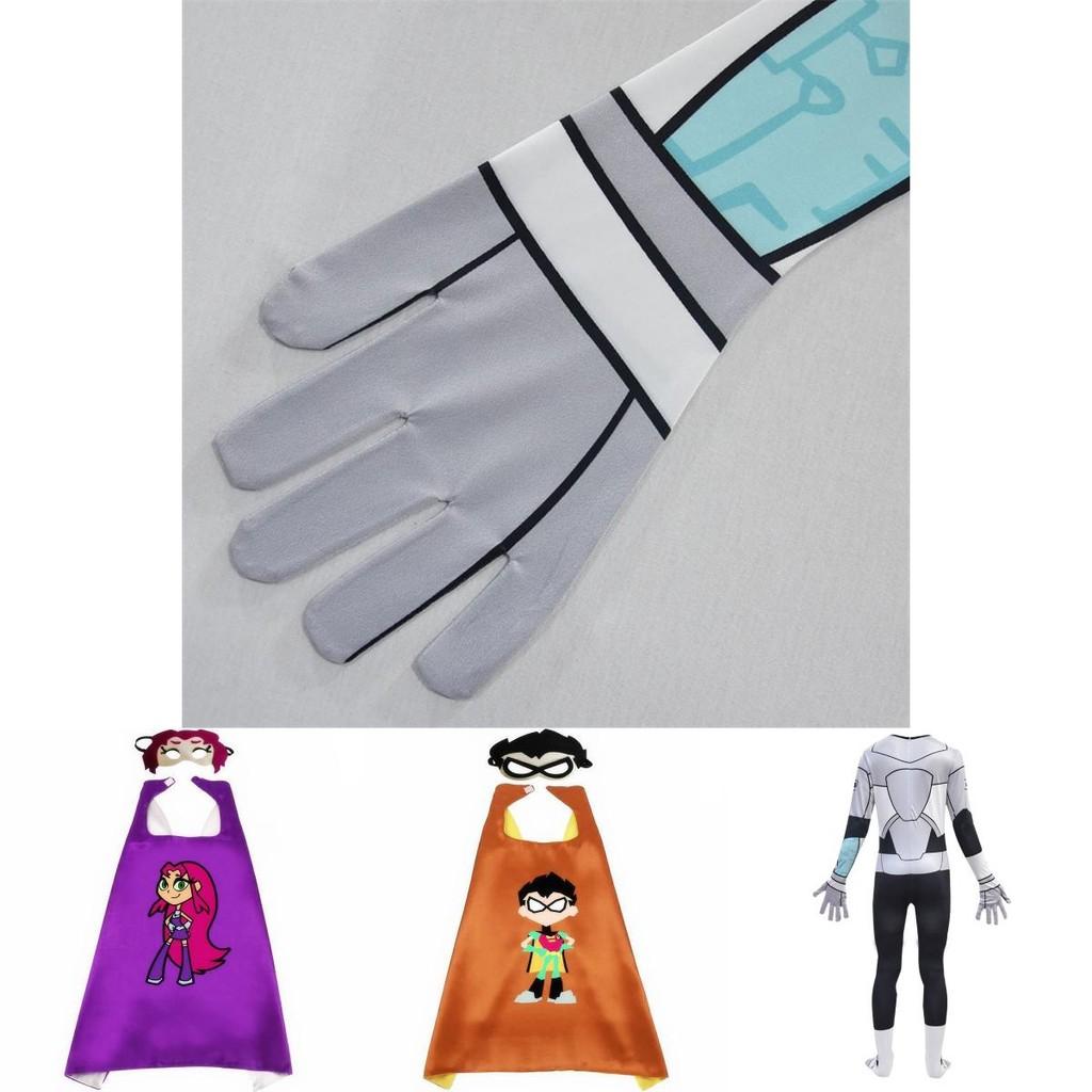 Eye-catching Teen Titan Cyborg Costume For Boys Perfect For Superhero Cosplay Events