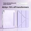 For IPad Acrylic Y-Fold Anti-Drop And Anti-Bend Protective Case Air5/4 Magnetic Transparent