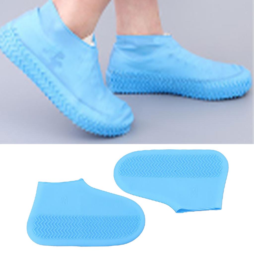 Protecții Impermeabile pentru Pantofi Silicon Antiderapant Acoperitori de Pantofi de Ploaie Reutilizabili Unisex Protector de Pantofi Supraîncălțări