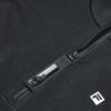 FILA Solid Color Stand Collar Fitness Pullover Long Sleeve Sweatshirt Women sweatshirt Deep-Black A11W341211F-BK