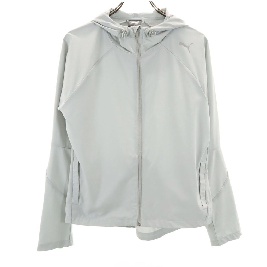 Puma Cross Jacket M Gray Women Used