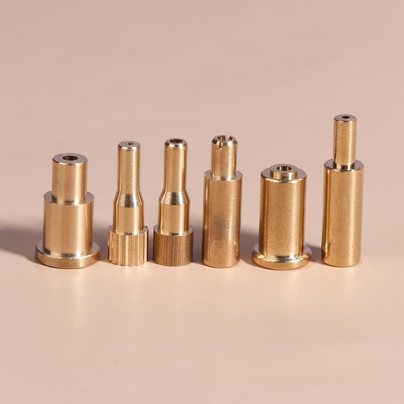 1Pc Reusable Brass Nozzle Head Refill Butane Gas Adapter Inflatable Head For Various Lighter Brands Filling