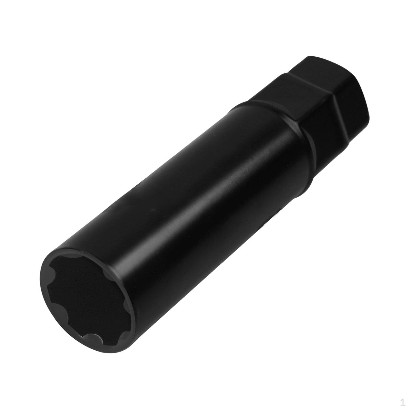 

Набор торцевых головок для ремонта автомобиля с ключом-адаптером и гаечным ключом Black_7 Points Splines