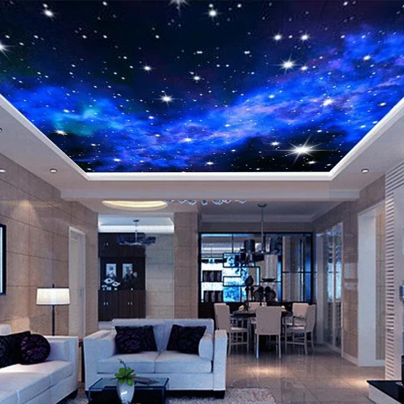 Decke 3d Sterne Wandbild Wohnzimmer Schlafzimmer Sofa Hintergrund Home Decor Hintergrund Tapete