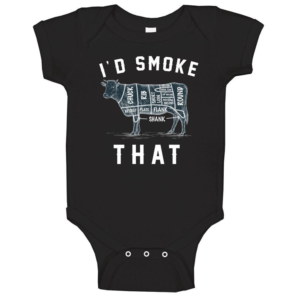 I'd Smoke That Favorite Beef Cuts Baby One Piece