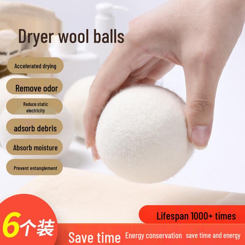 Wool Dryer Ball - Anti-Wrinkle, Anti-Static for Laundry Machines
