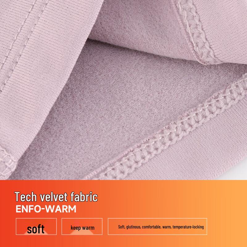 CAMEL Women's Fleece-Lined Yoga Sportswear Set