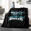 Philadelphia Eagles Blanket Soft Warm Cozy Suitable For Office Bed Livingroom Four Seasons Universal Playful Design