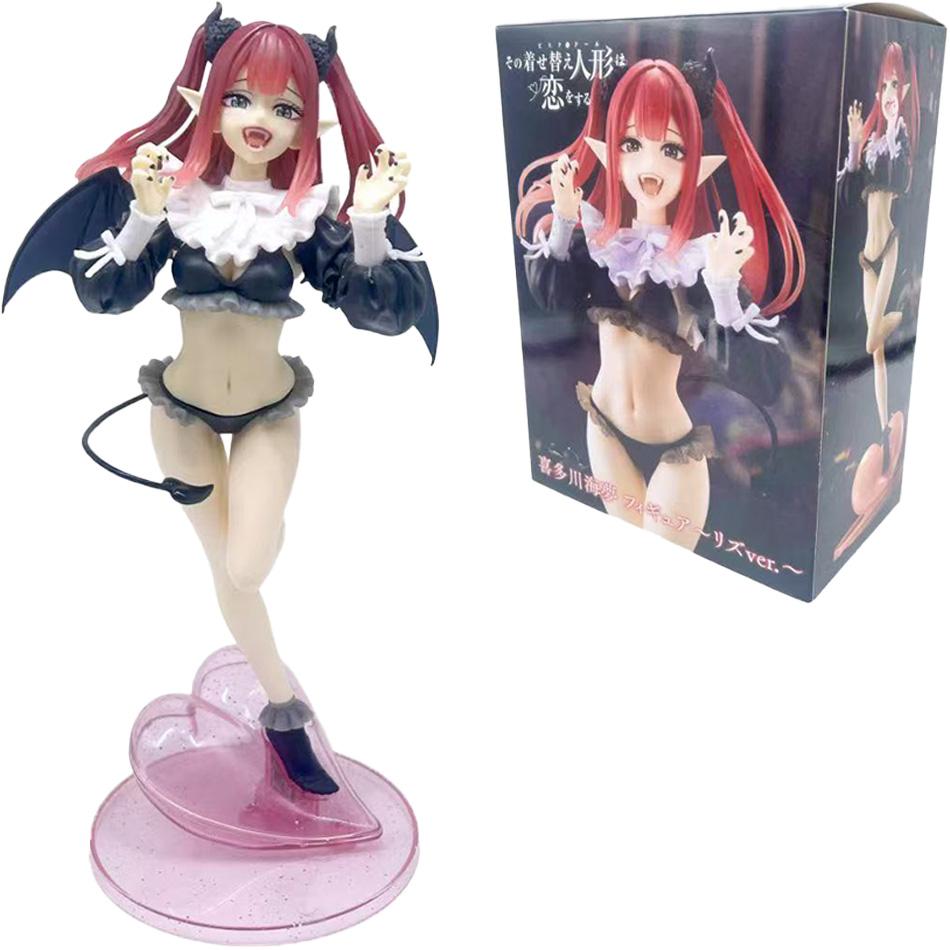 Heiß 18cm-28cm Mein Dress-Up Darling Kitagawa Marin Liz Version. Anime PVC Actionfigur Sammlermodell Schreibtischdekoration Geschenke