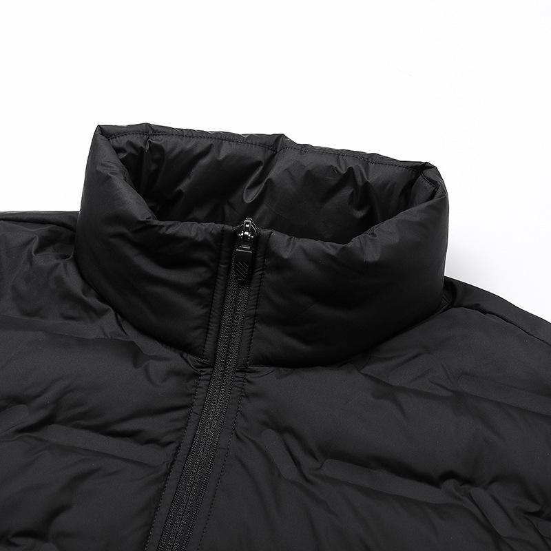 Lightweight Graphene Down Jacket for Men and Women - 80% Duck Down, Stand Collar, Autumn/Winter.