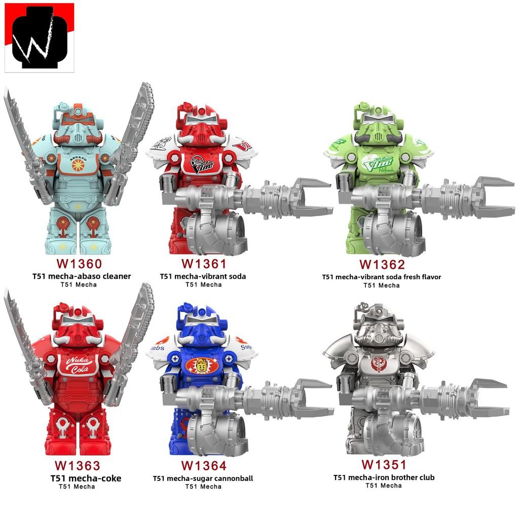 Cola Soda Appearance Assembly Mecha Building Blocks Children Toys Ornaments Mini