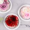 Valentinstagsgeschenk Ewige Blume Liebe Glasabdeckung Rose Blume Geschenk Trockenblume Schutz Blumenstrauß