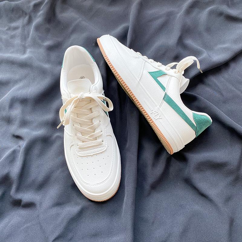 

Мужская обувь Новые кроссовки корейской версии Модные универсальные маленькие белые туфли Повседневная обувь Мужская модная обувь 44