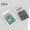 Small Size Calculator Mini Portable 8 Digit Large LCD Display Big Compact Buttons Easy To Press Battery Powered Travel-friendly Plastic