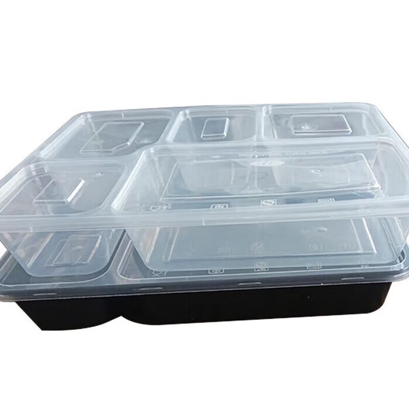 ONYLM 5-Compartment Disposable Meal Prep Containers