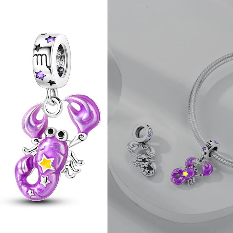 Copper Sky Moon Star Sun Rainbow Beads Fit Original Bracelet Necklace For Women Jewelry Making Gift