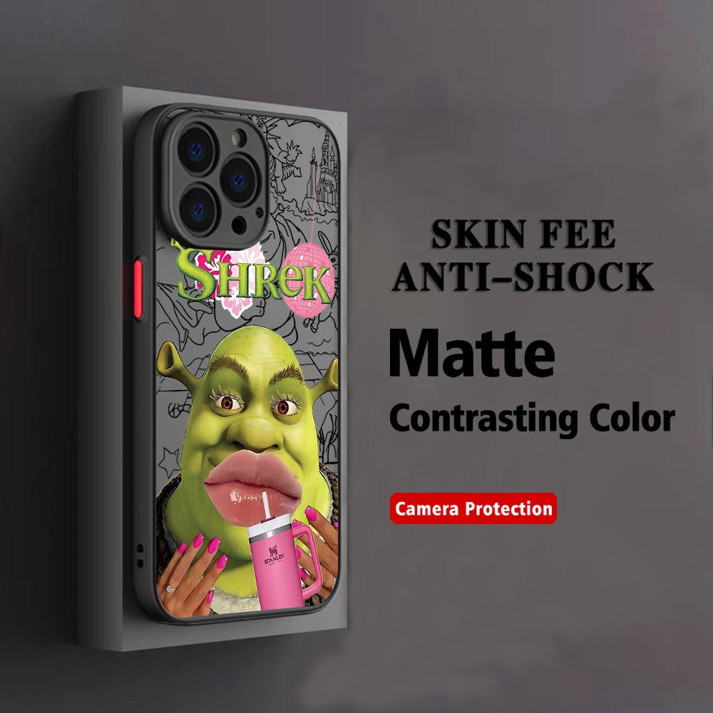 HOT Cartoon Funny Movie Shreks Phone Case For Xiaomi Redmi Note 14 13 12 12S 11 11S 10 10S 9T 9S 8 7 Pro Plus 4G 5G Matte