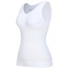 Genie Wirefree Body Shaper Cami with Pads - Tummy Control Sports Vest