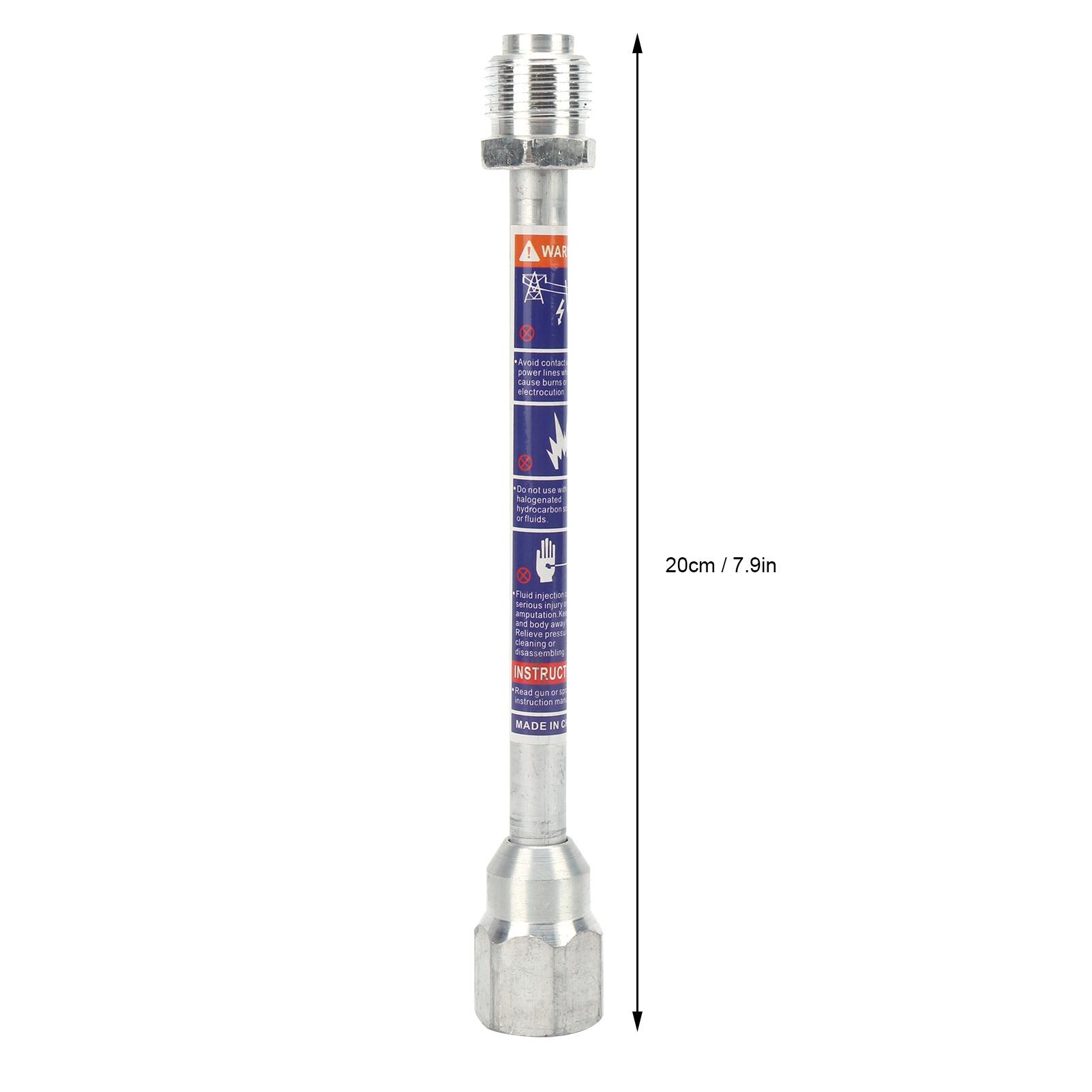 

1 шт. 20 см/38 см/50 см удлинитель для краскопульта универсальный наконечник для краскопульта ручной инструмент принадлежности