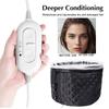 2 Levels Heats up Quickly Heat Cap Thermal Heat Cap Hair Steamer Bonnet Hair Spa Hat