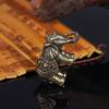 Pure Copper Auspicious Elephant Tea Decoration - Home Ornament and Tea Pet